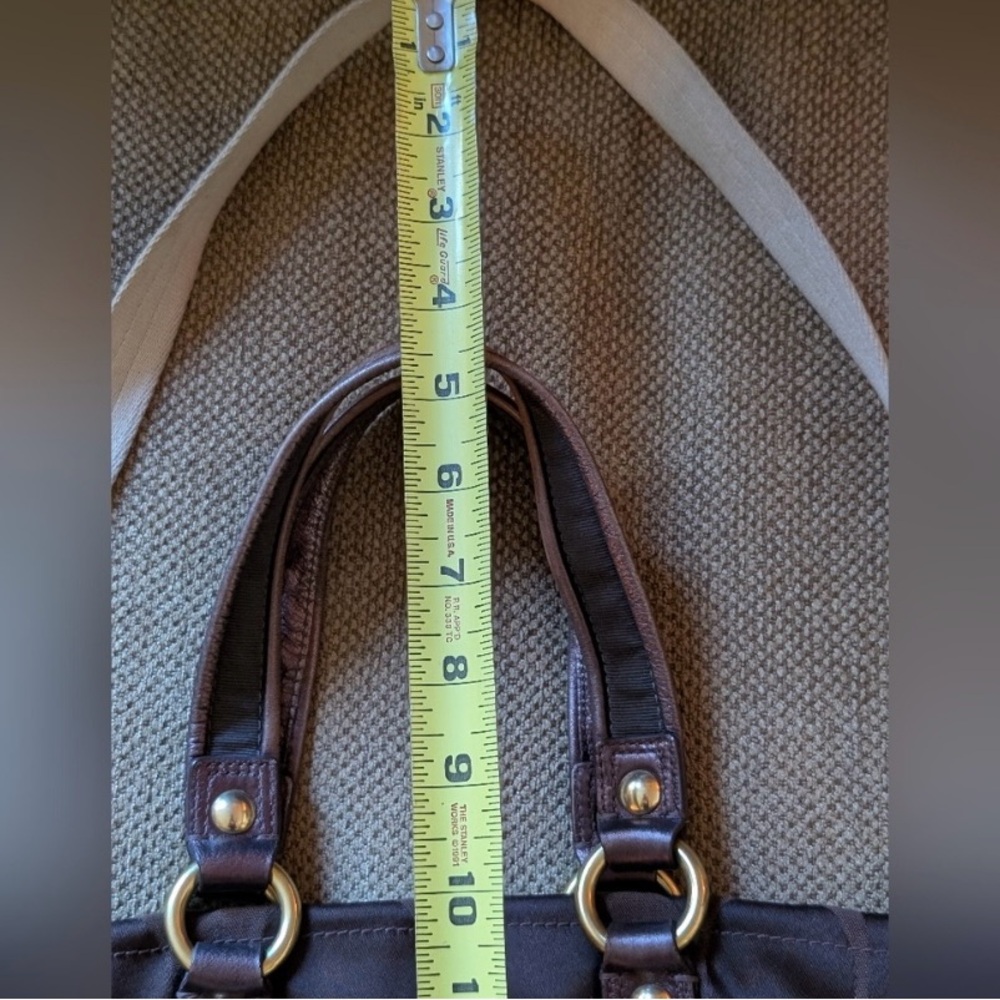 Coach Poppy Chocolate Brown Hobo Bag - Picture 14 of 16